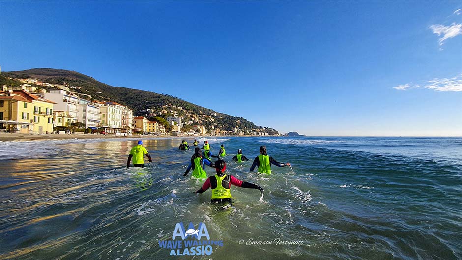 WATER MARCH WITH ALASSIO WAVE WALKING CNAM