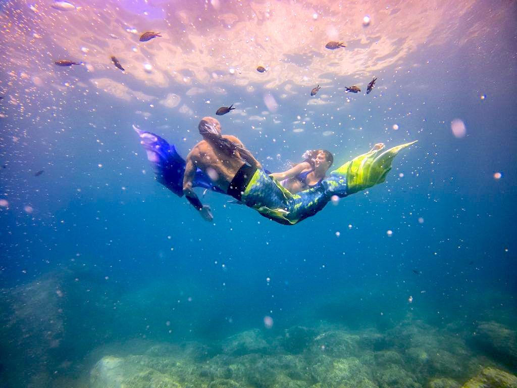 Swim with mermaids in Cinque Terre!
