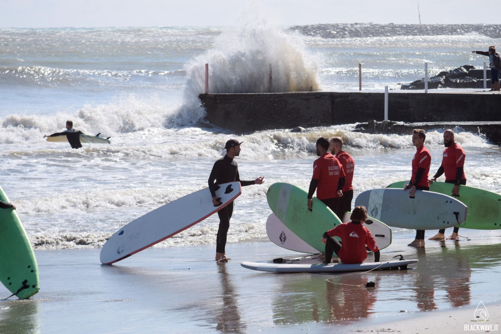 Recco e la scuola di surf
