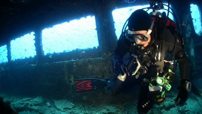 Sport Diving in Arenzano (GE): Wreck of the Haven Ship