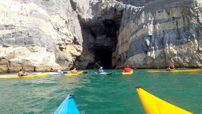 in-kayak-all-isola-palmaria La Mia Liguria