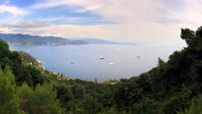 A Breathtaking Biking Route in Portofino Park
