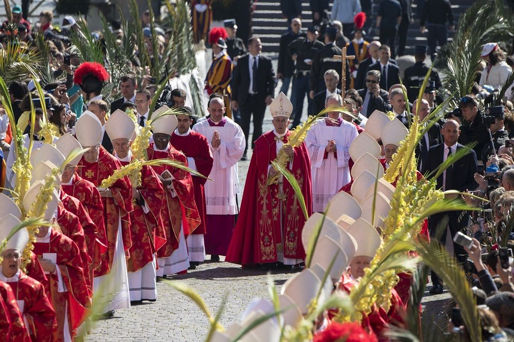 Papa Francesco con i Palmureli
