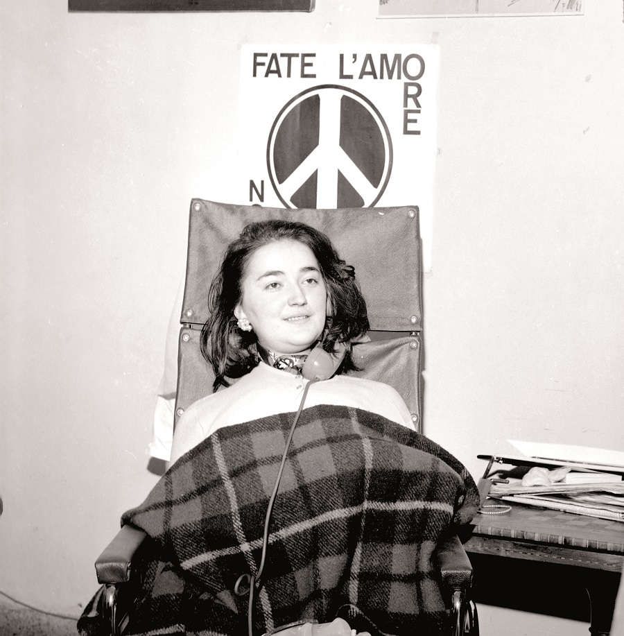 Gennaio 1967Rosanna Benzi, prima donna vissuta in un polmone di acciaio 
