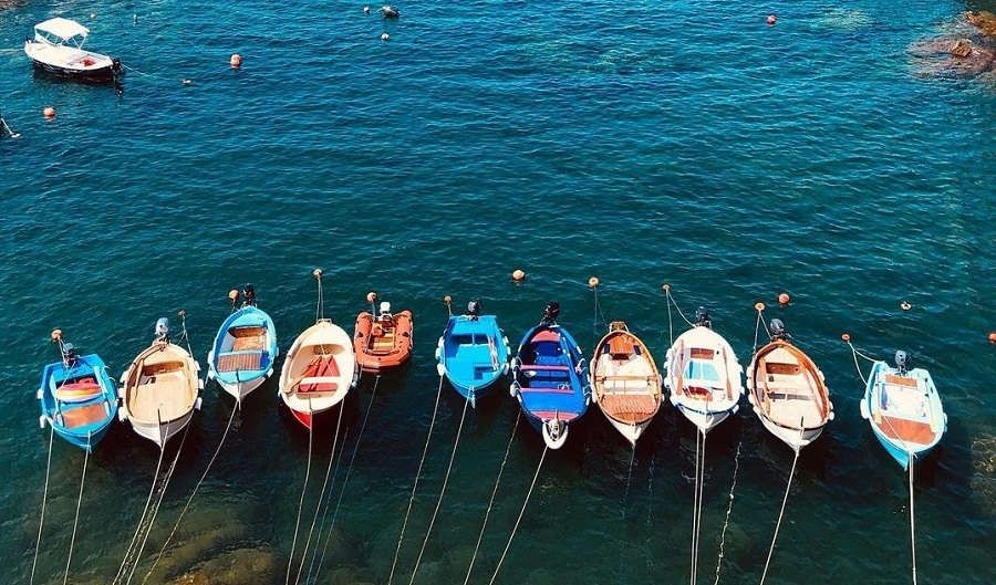 barche in Liguria