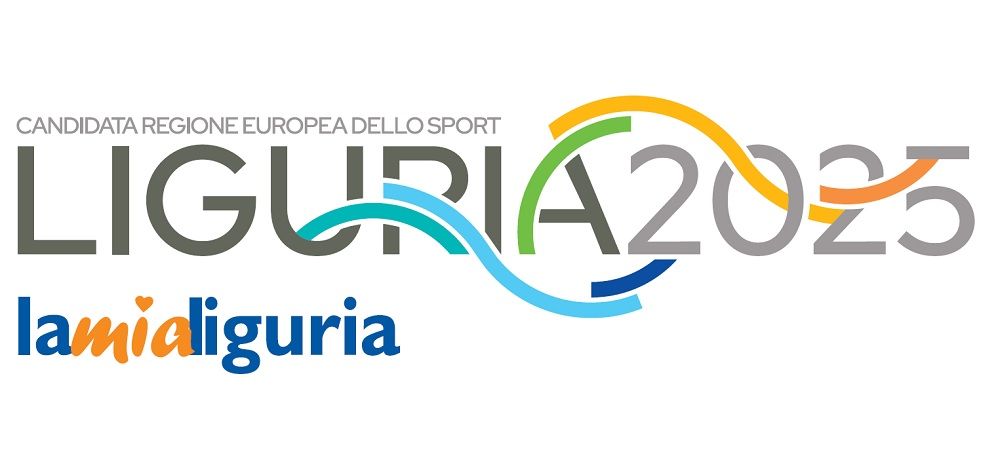 Logo Liguria Regione Europea dello Sport 2025