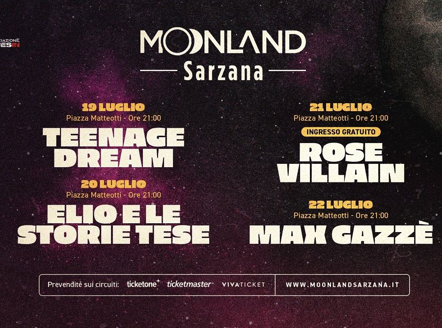 Moonland 2024 a Sarzana