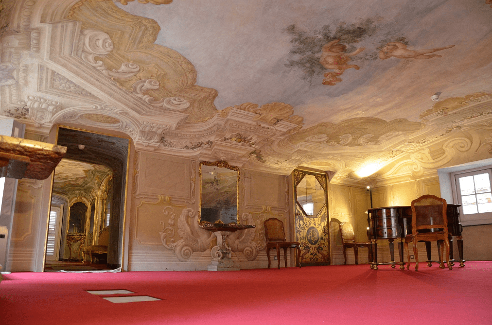 Palazzo Rosso, Sala della Grotta
