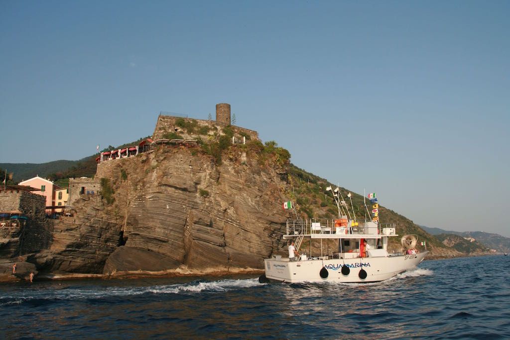 Dinner boat tour from Monterosso to Cinque terre