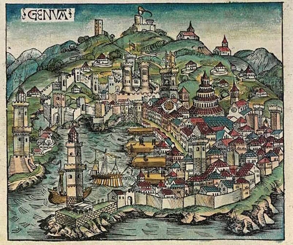 Le sei tappe di Genova nel medioevo