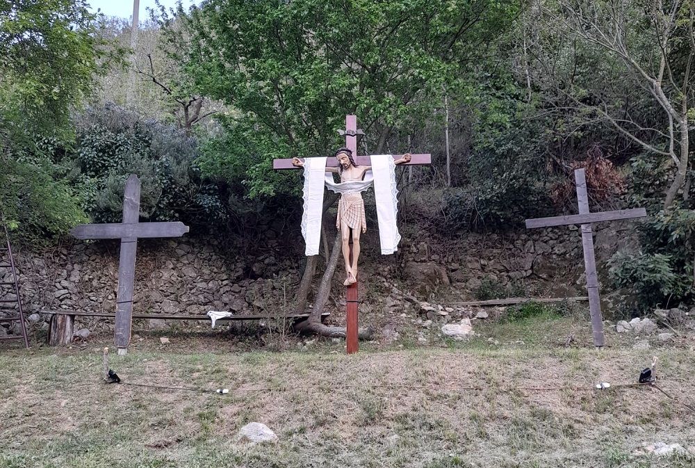 Cristo tra gli ulivi a Zuccarello