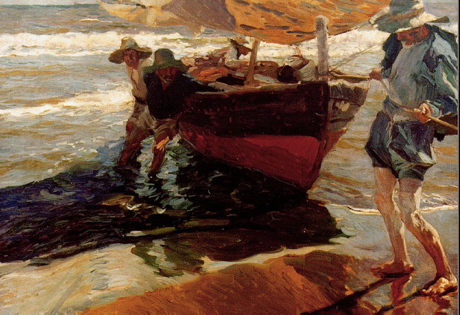 Ritorno alla pesca di ©Joaquín Sorolla