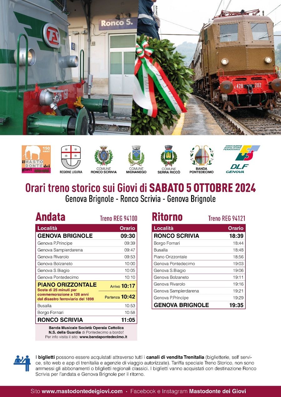 Treno Storico sui Giovi