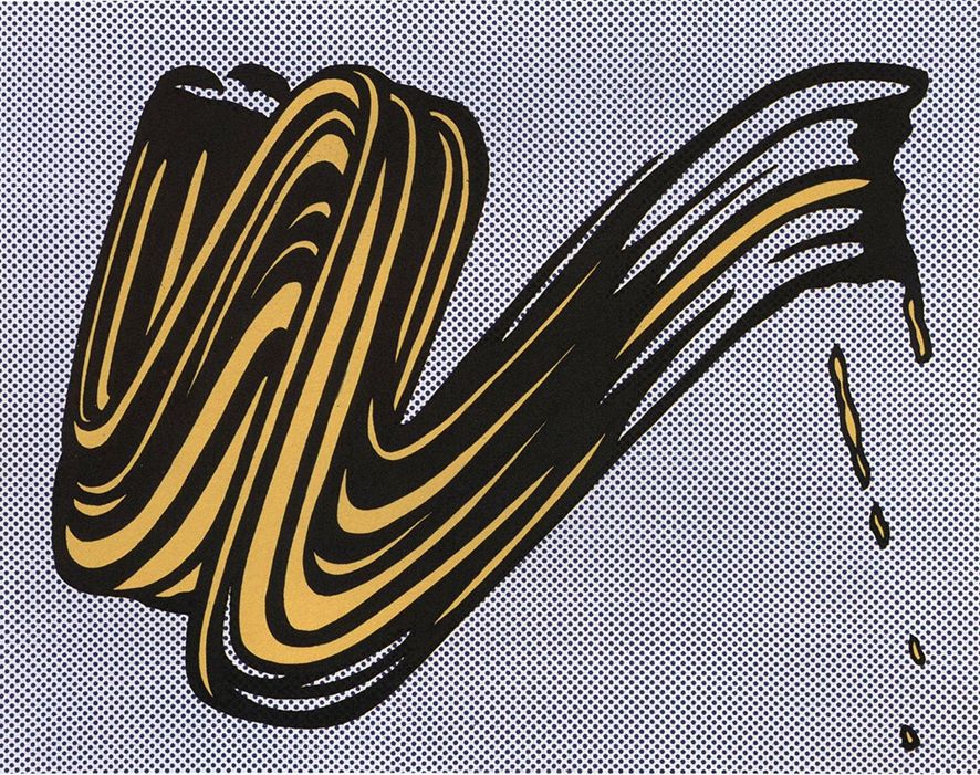 Roy-Lichtenstein-Brushstroke-1965-CAMeC