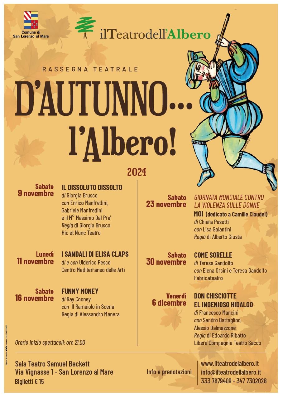 Rassegna teatrale D’autunno… l’albero